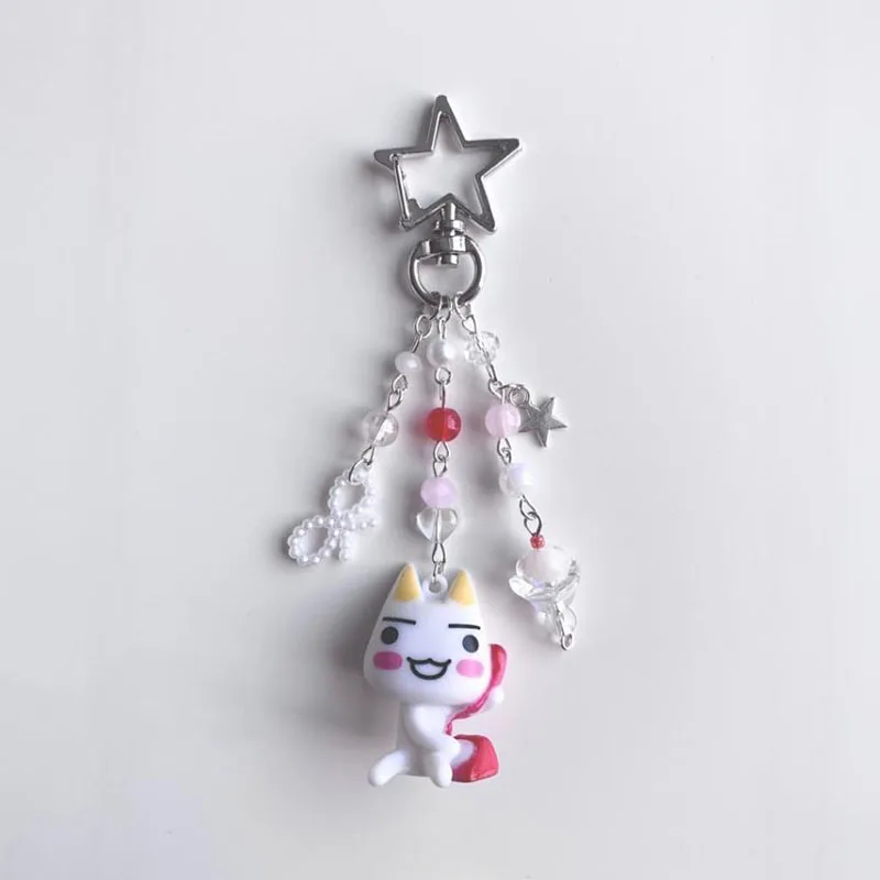 حقيبة سلاسل المفاتيح تورو إينوي المصنوعة يدويًا، سحر الهاتف الجمالي #2