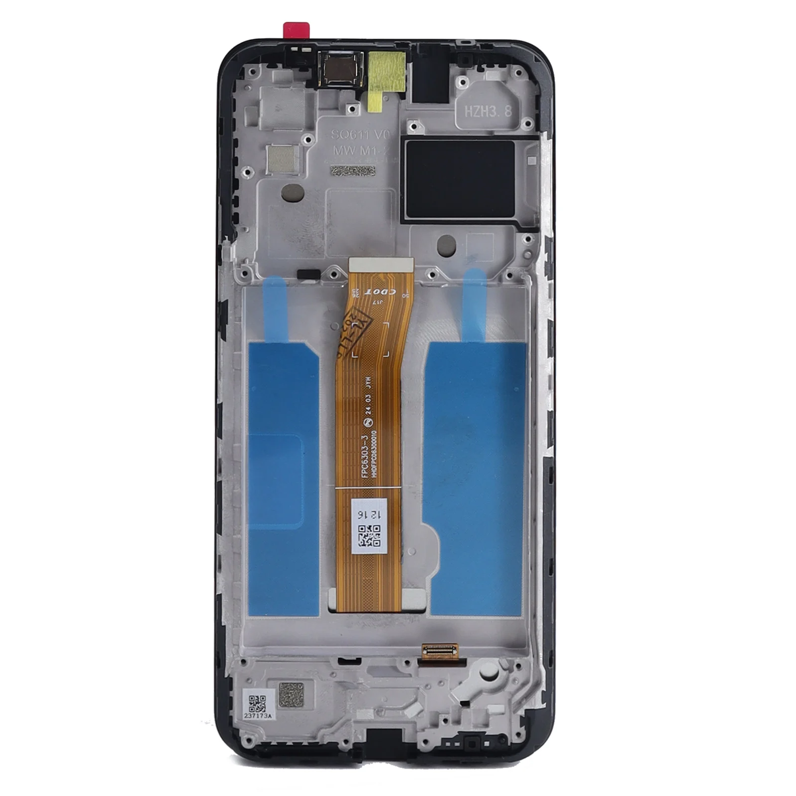 For Nokia C210 LCD Display Touch Screen with Frame, Digitizer Assembly, Repair Replacement Parts for Nokia C210, Original 6.3