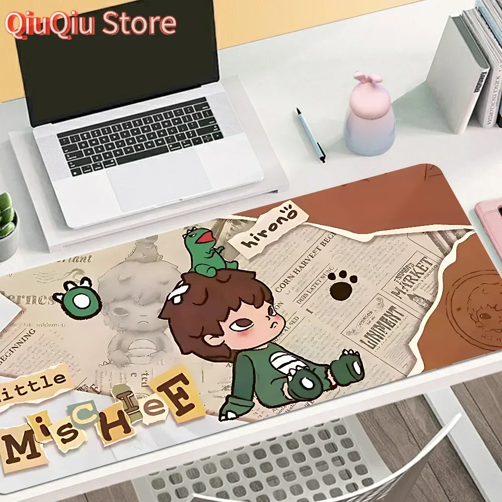 

Коврик для мыши H-Hirono, коврик для мыши, новые поступления, большой игровой коврик для мыши L, XL, XXL, геймерский коврик для мыши, размер коврика для клавиатуры