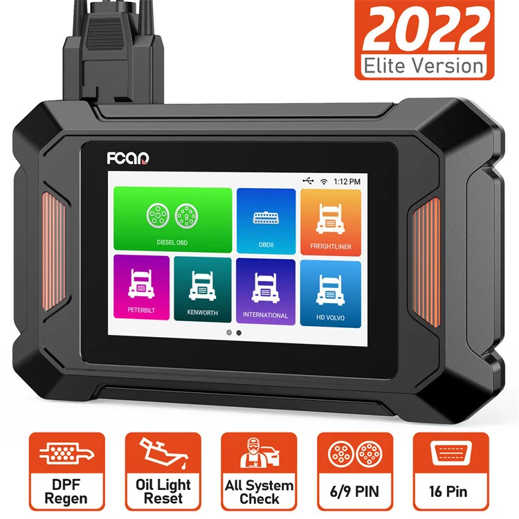 Fcar F801 Heavy Truck Diagnostic Scanner DPF Regen Oil R eset