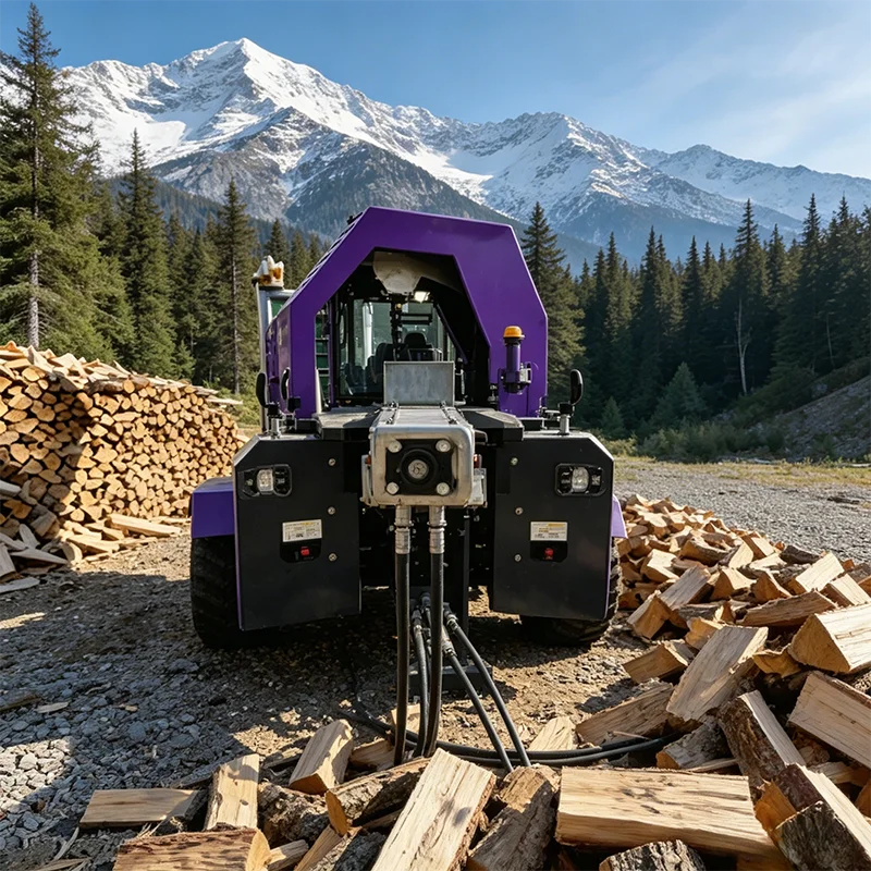 Universal Hard Soft Wood Electric Hydraulic Wood Splitter Log Splitter Outdoor Farm Firewood Cutting Splitting Tool