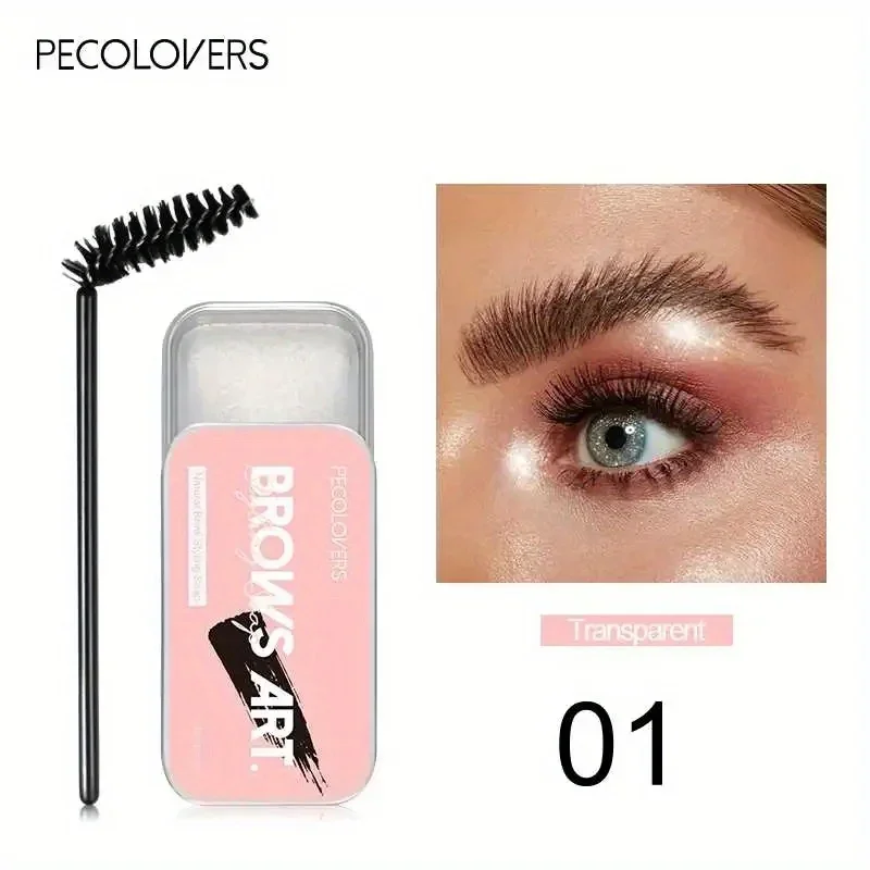 Gel para cejas de larga duración, cera para esculpir, resistente al agua, 3D, maquillaje