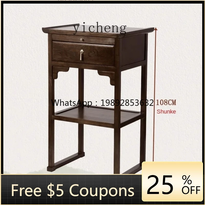 

TT Altar Incense Burner Table Household Solid Wood Table for God of Fortune Bodhisattva Worship Tribute Buddha Table