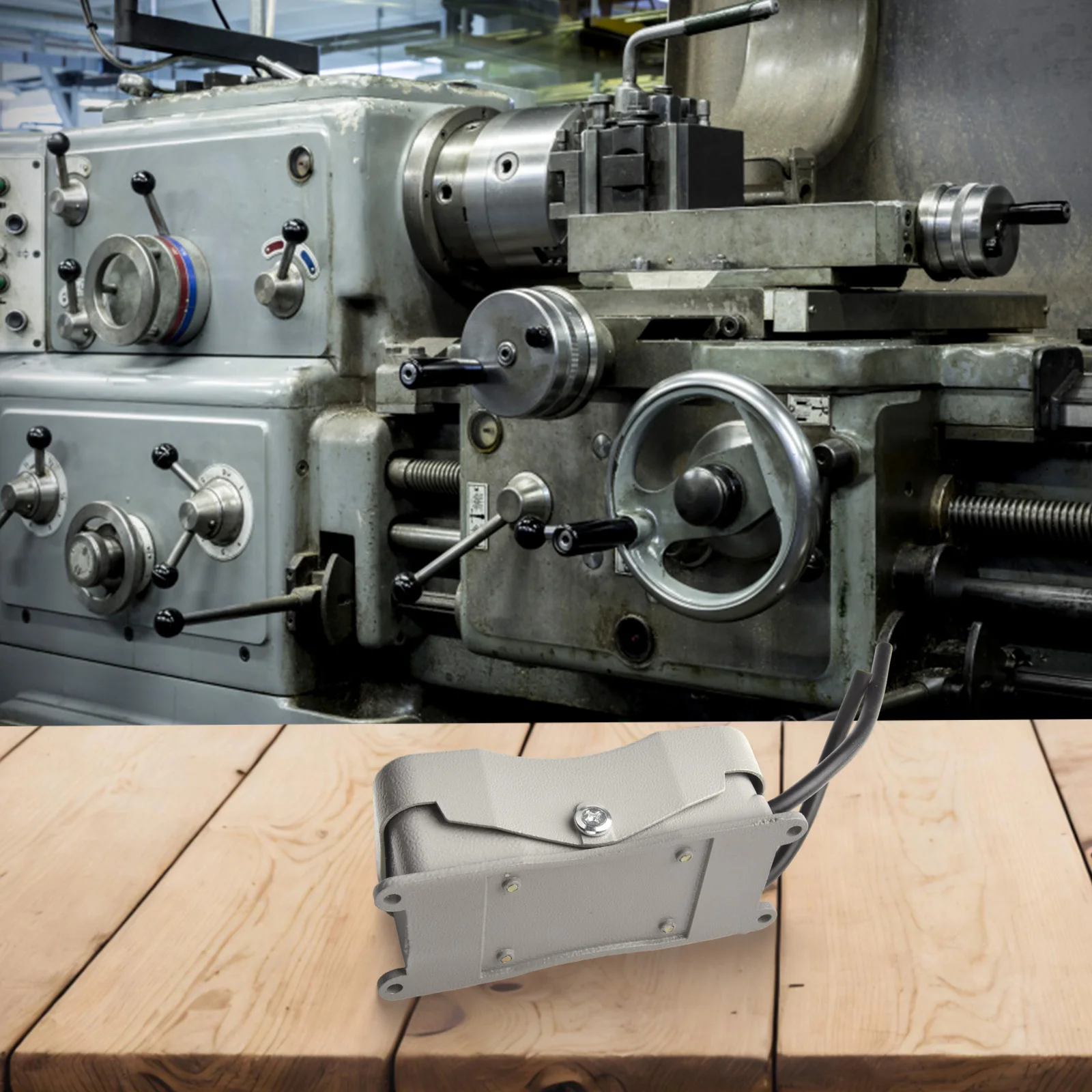 

Сверхмощный ножной переключатель, педальный контроллер YDT120 101, реверс с футляром 220 В, подходит для пищевой и напитков