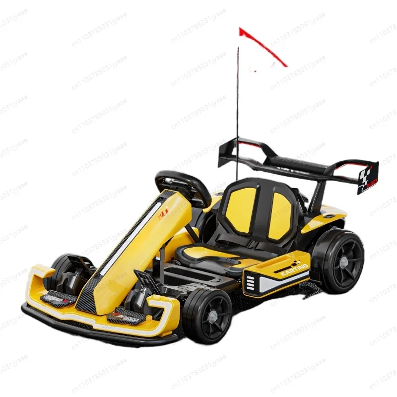 

New children's electric drift car, boys and girls can be remote controlled and can be extended and retractable electric karts