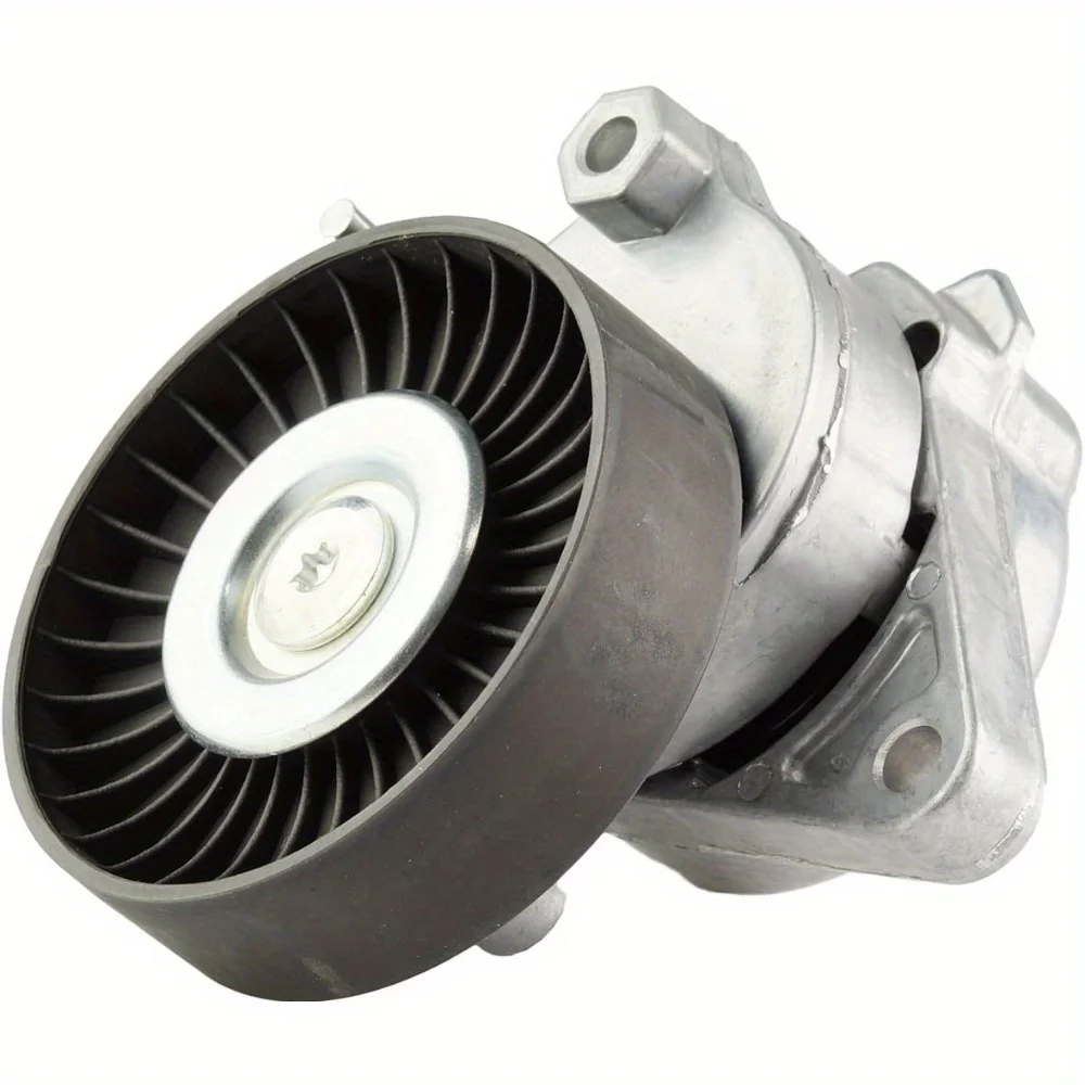 

Serpentine Belt Tensioner with Pulley Assembly Compatible with Mercedes Benz W203 W211 W220 W163 W164 1122000970