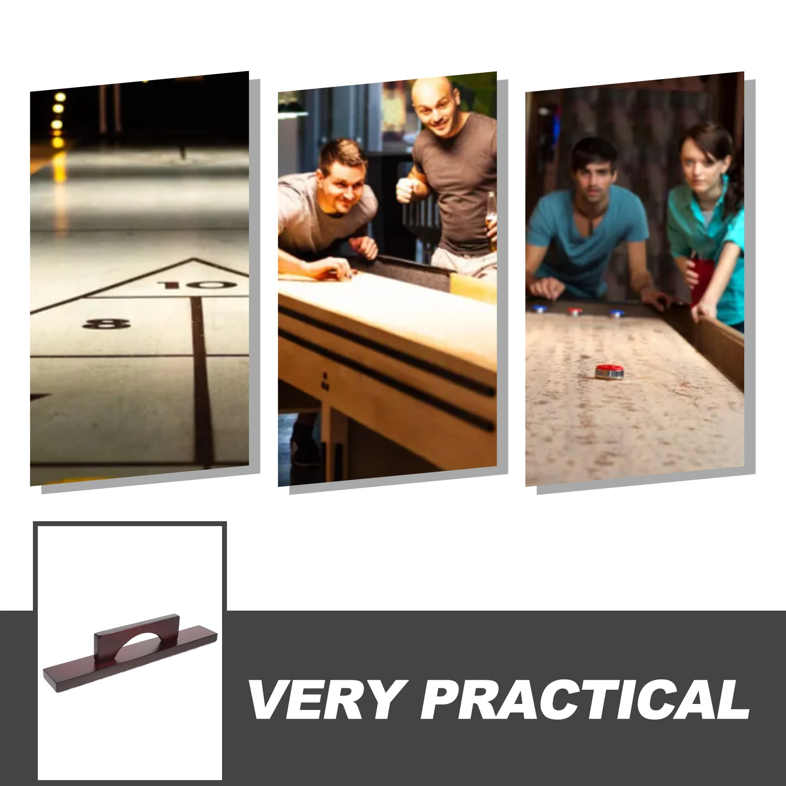 

Shuffleboard Clean Brush Exquisitely Crafted Portable Sand Cleaning Tool for Shuffleboard Table Maintenance Supplies