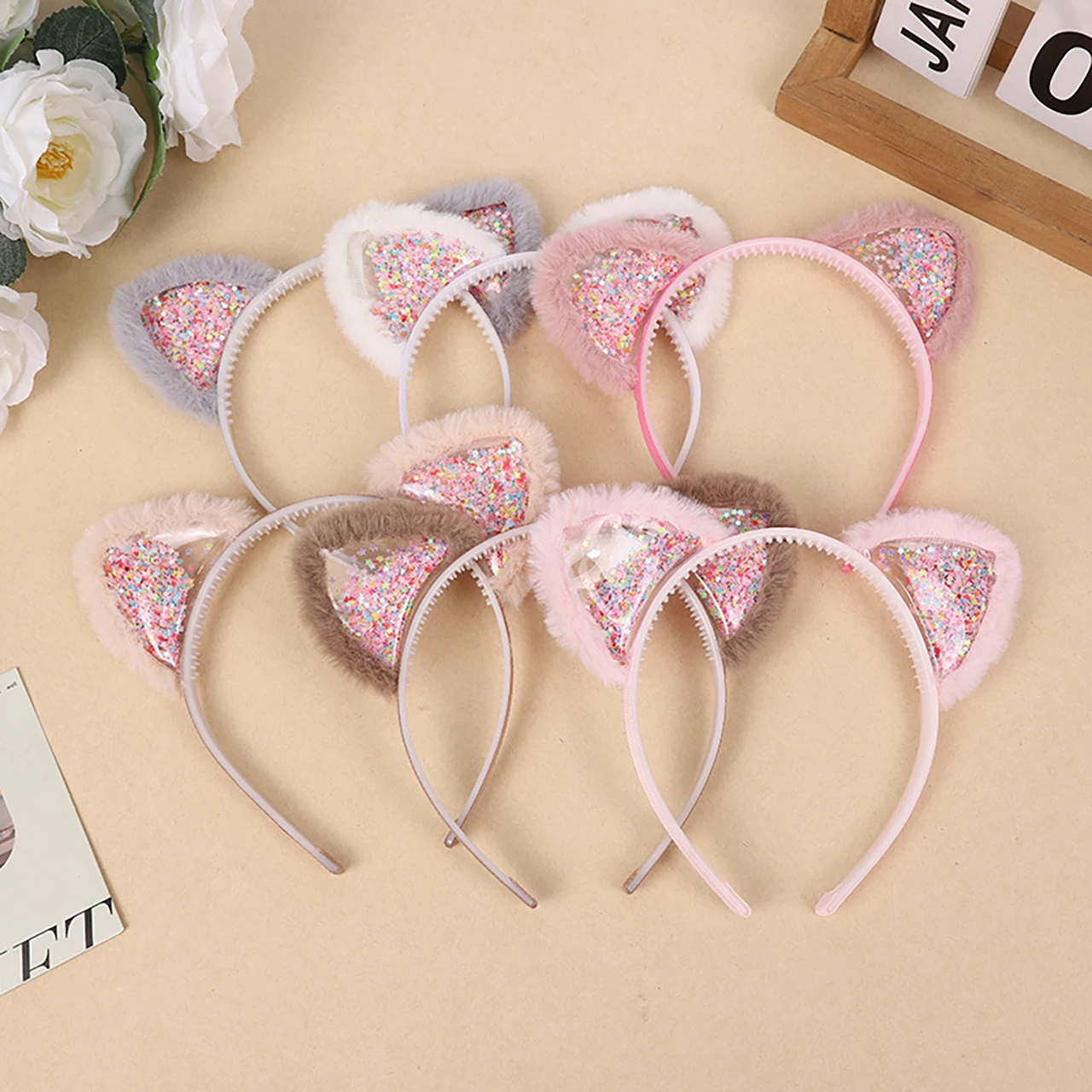 Shiny Sequins Cartoon Cute Hea - Photography Triangle review and price