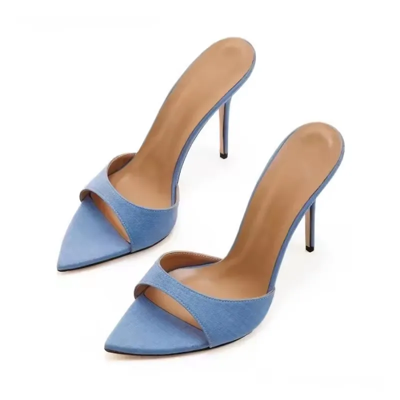 

MKKHOU модные туфли-лодочки, новые высококачественные туфли ручной работы на заказ, сандалии на высоком каблуке с острым носком, современная женская обувь