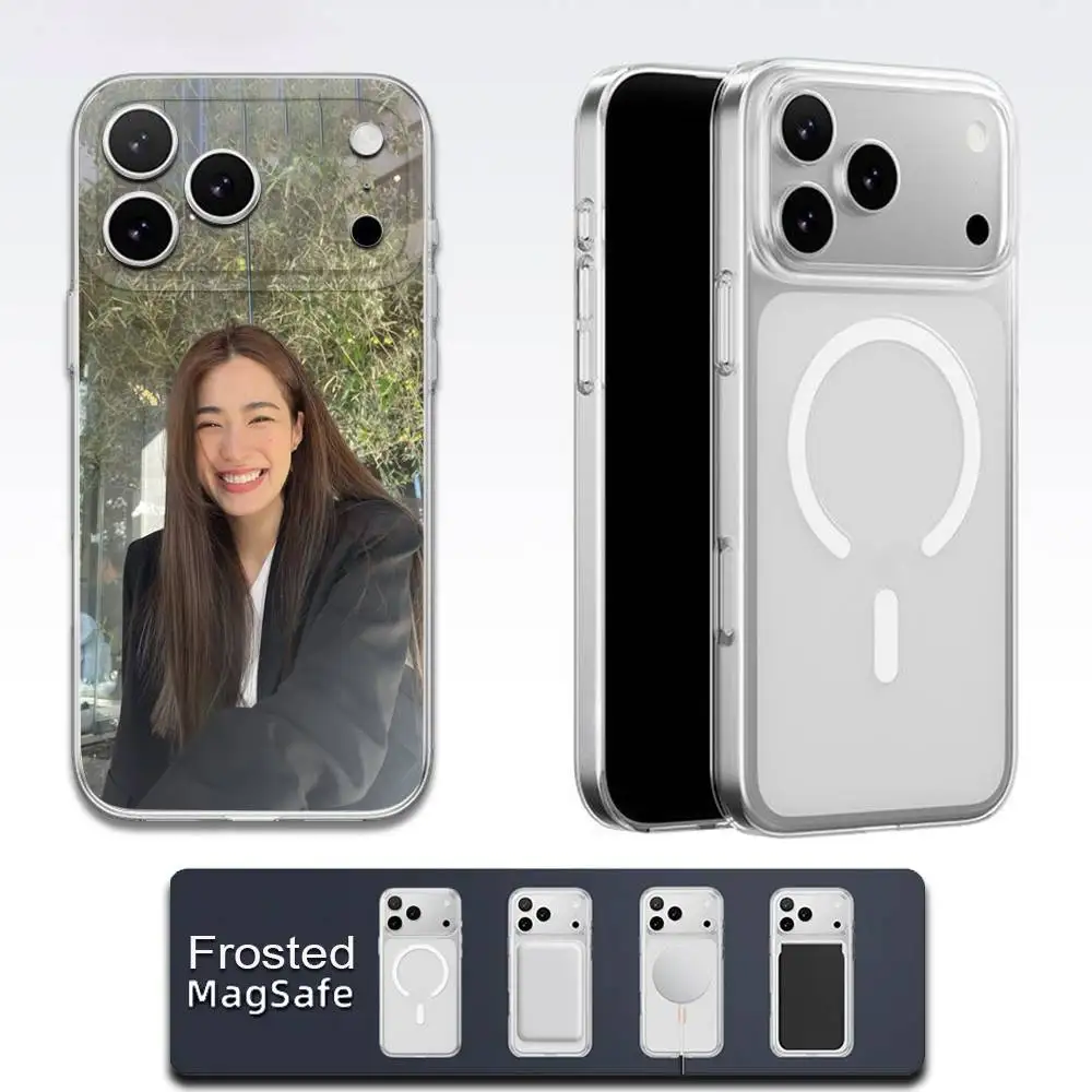 حافظة هاتف الممثلة L-Lingling Kwong لهاتف iPhone 17,16,15,14,13,12,11,Pro,Max,Plus,E,Air,Mini Magsafe شفافة #6