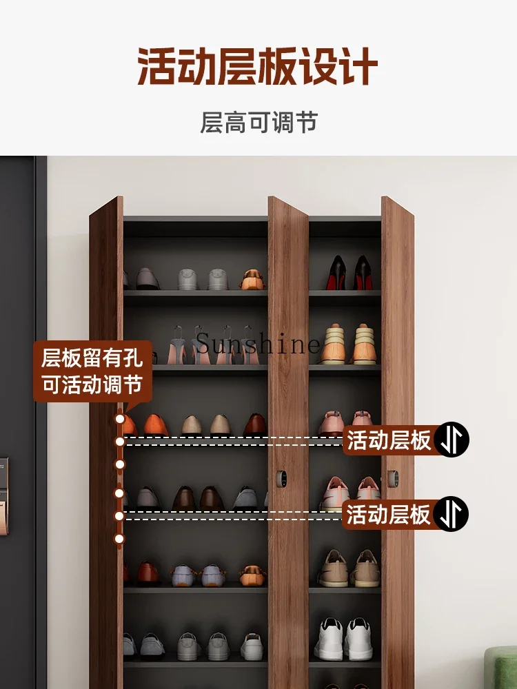 YModern minimalist home outdoor aisle with combination lock locker
