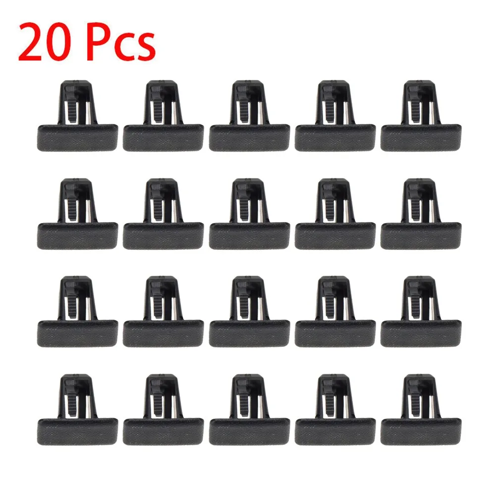 

20pcs Rocker Panel Clip Fits For Chrysler Jeep Grand Cherokee 1999-On Replaces 5FR56DX9 Black Nylon Rocker Panel Clip