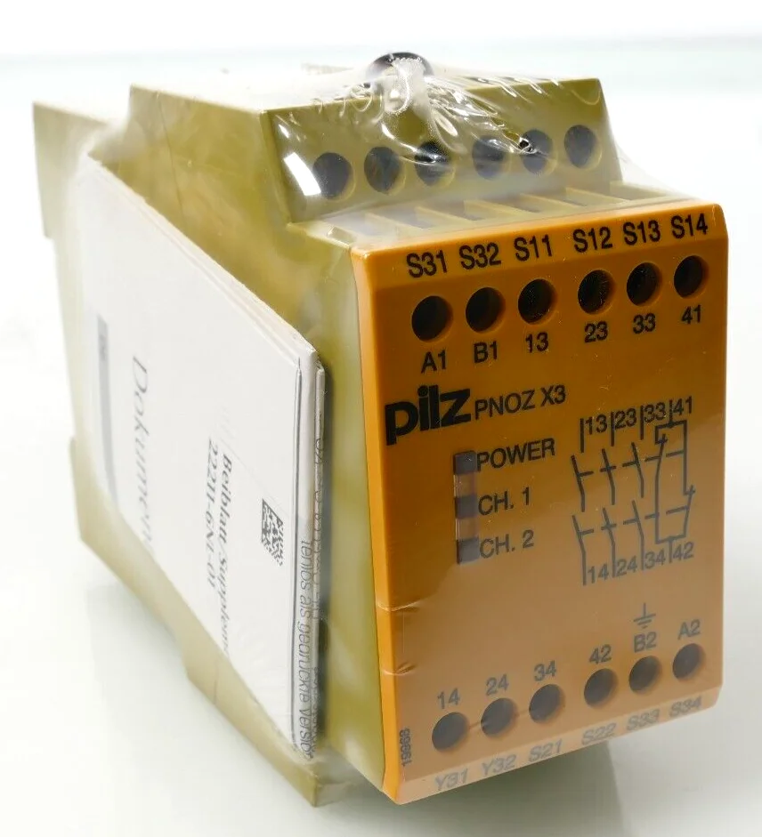

New for Pilz PNOZ X3 774319 24V Safety Relay Module