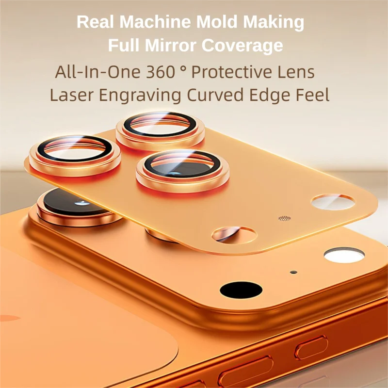 애플 17 렌즈 필름 통합 아머 아이폰 17 에어 포지셔닝 17 프로 맥스 메탈 렌즈 필름 전면 보호