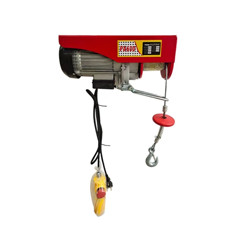 100kg 200kg 500kg 800kg1000kg 1200kg PA micro mini electric wire rope hoist and mini electric chain hoist lift king hoists