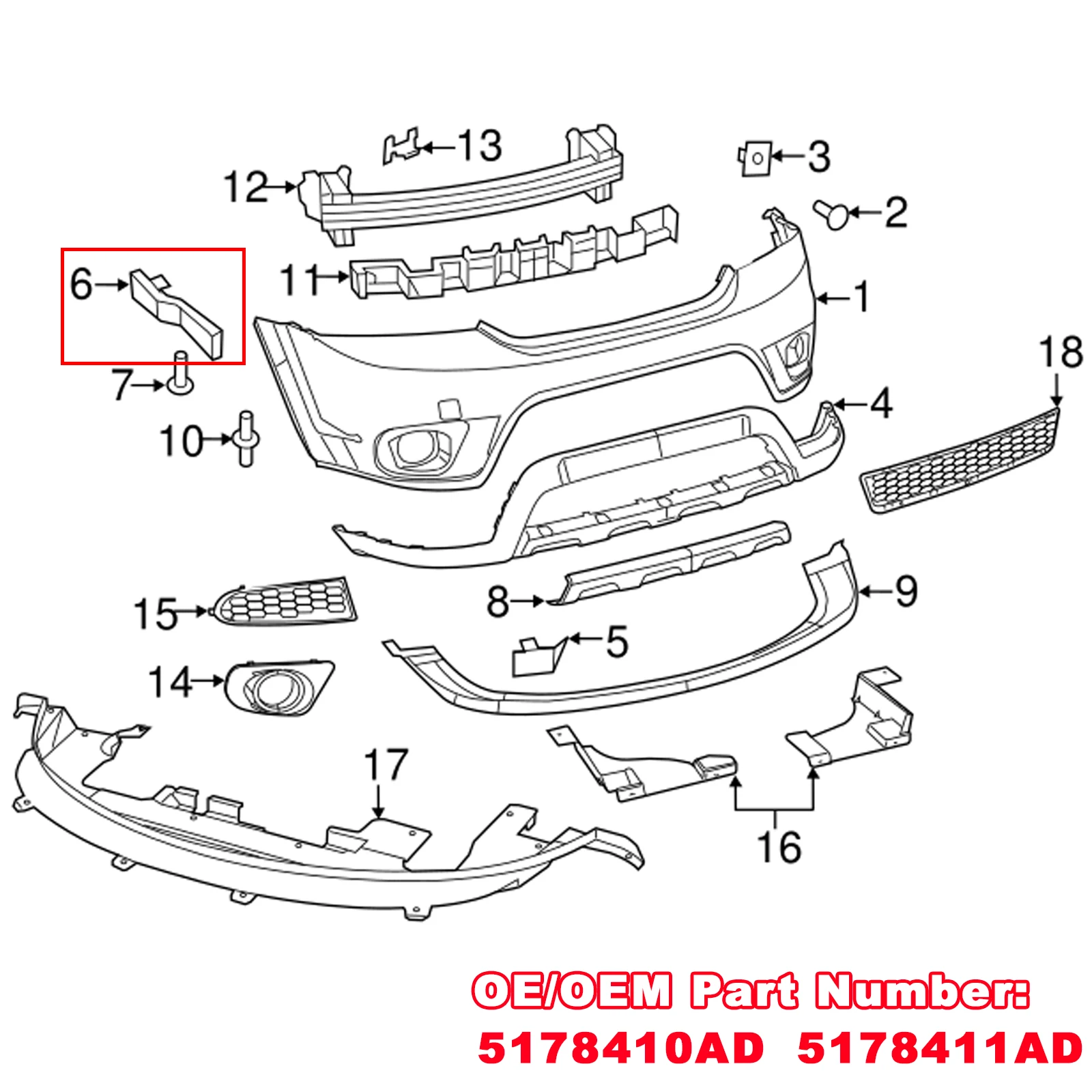 Pair Left Right Front Car Bumper Bracket Beam Mount Support Grille Guide Bracket Retainer For Dodge Journey 2009 2010 2017 2020