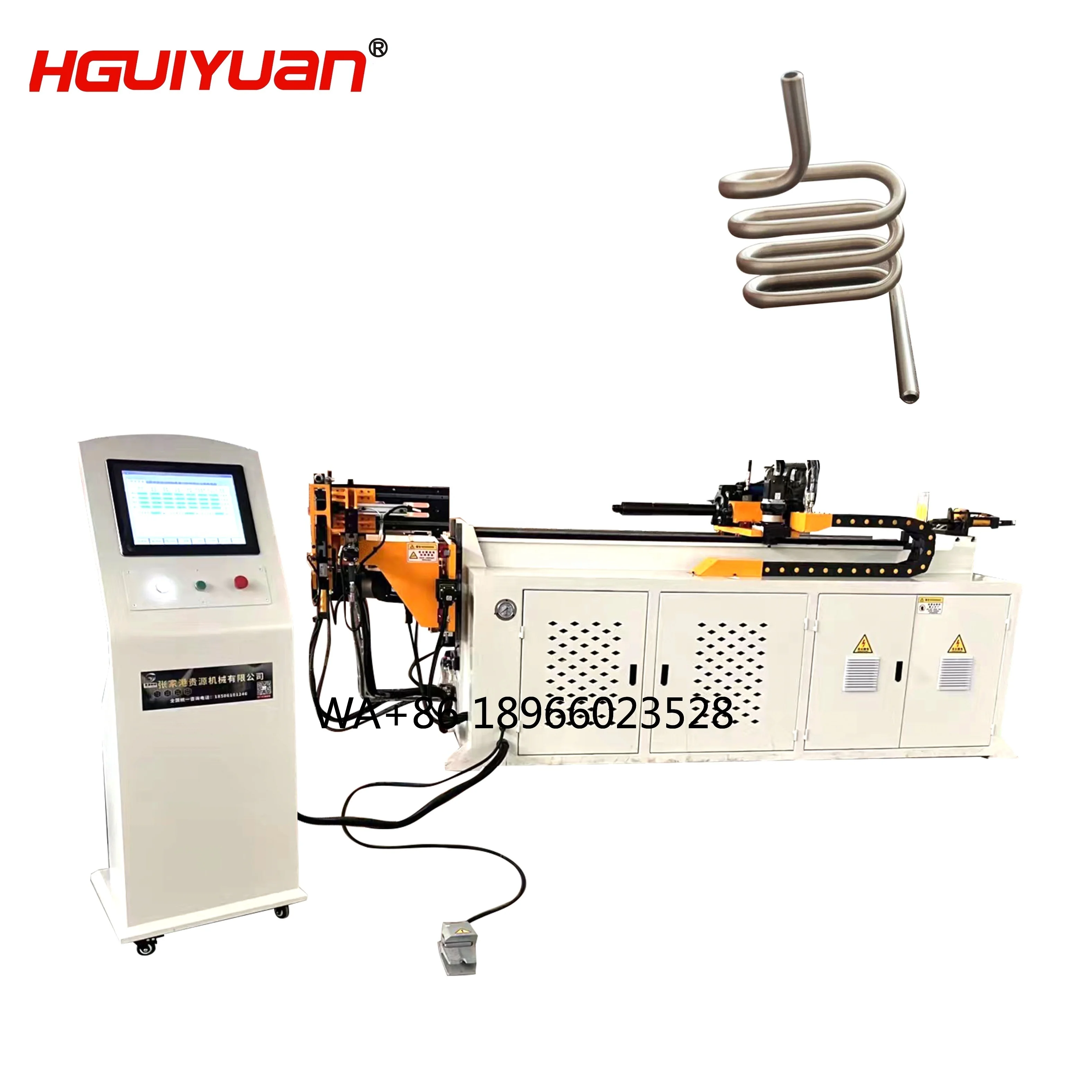 DW18CNC3A1S Small pipe bending machine Air conditioning Fully automatic pipe bending machine cnc pipe bender