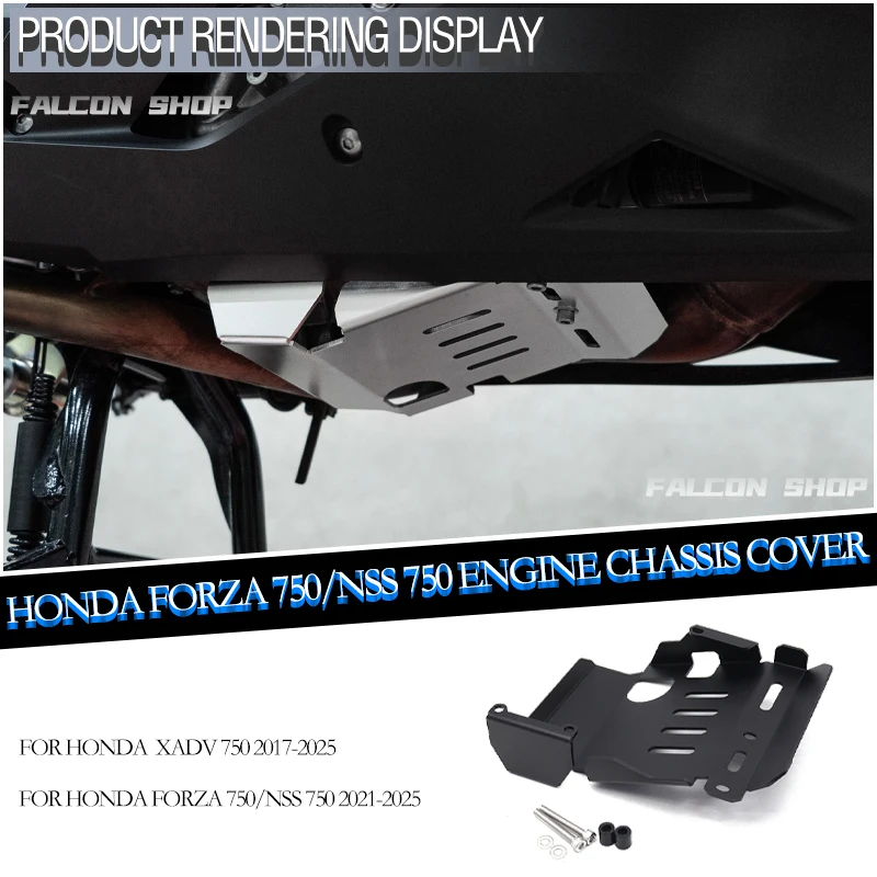 

Suitable for HONDA FORZA 750/NS 750 modified engine chassis cover 2021 2022 2023 2024 2025 XADV 750 2017 2018 2019 2020 2023