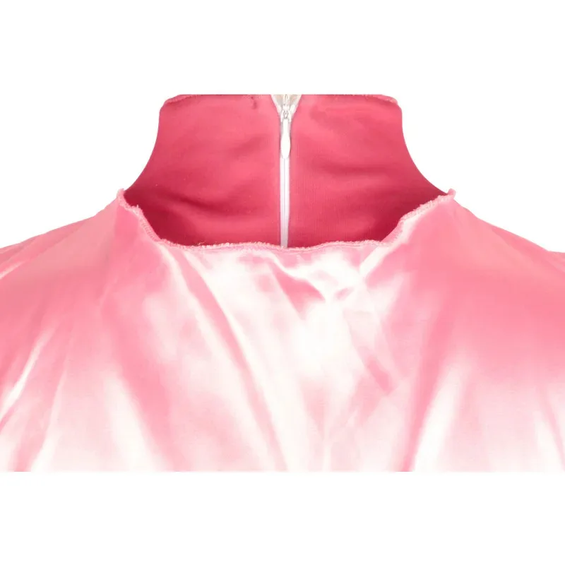 Anime Atom Eve Cosplay Costume Hero Full Set Pink Dress Uniform Suit for Adult Outfit Halloween Carnival Party Clothes Roleplay