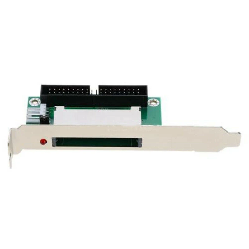 5X 40-Pin Cf Compact Flash Card To 3.5 Ide Converter Adapter Pci Bracket Back Panel