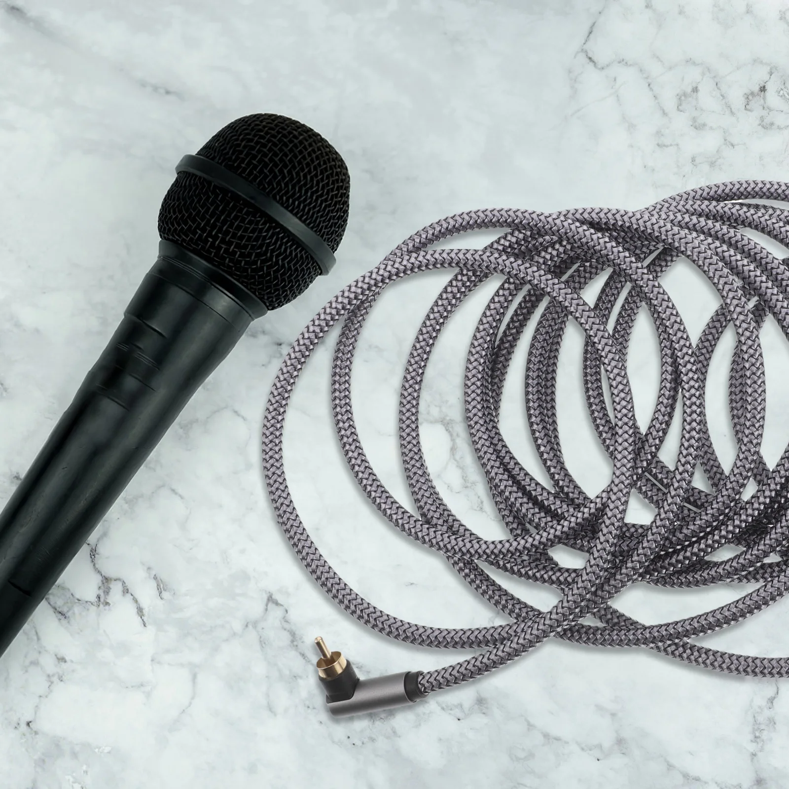 

5M Digital Audio Cable Gold Plated Connector Durable Dual Shielded Cord Compatible Speakers Computers