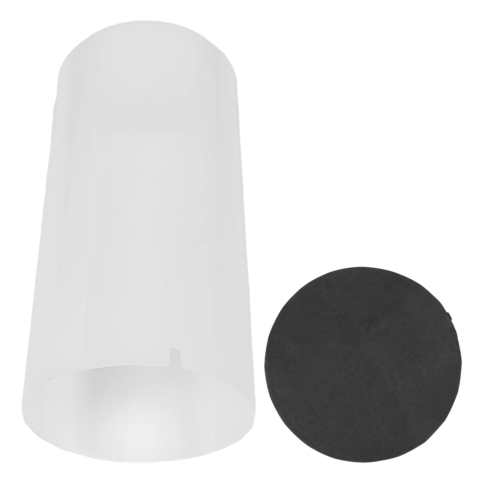 

Sound Reducing Blenders Cover Clear Plastic Noise Reducer with Soundproof Cotton Pad Silence Guard for Kitchen Mixer Smoothie