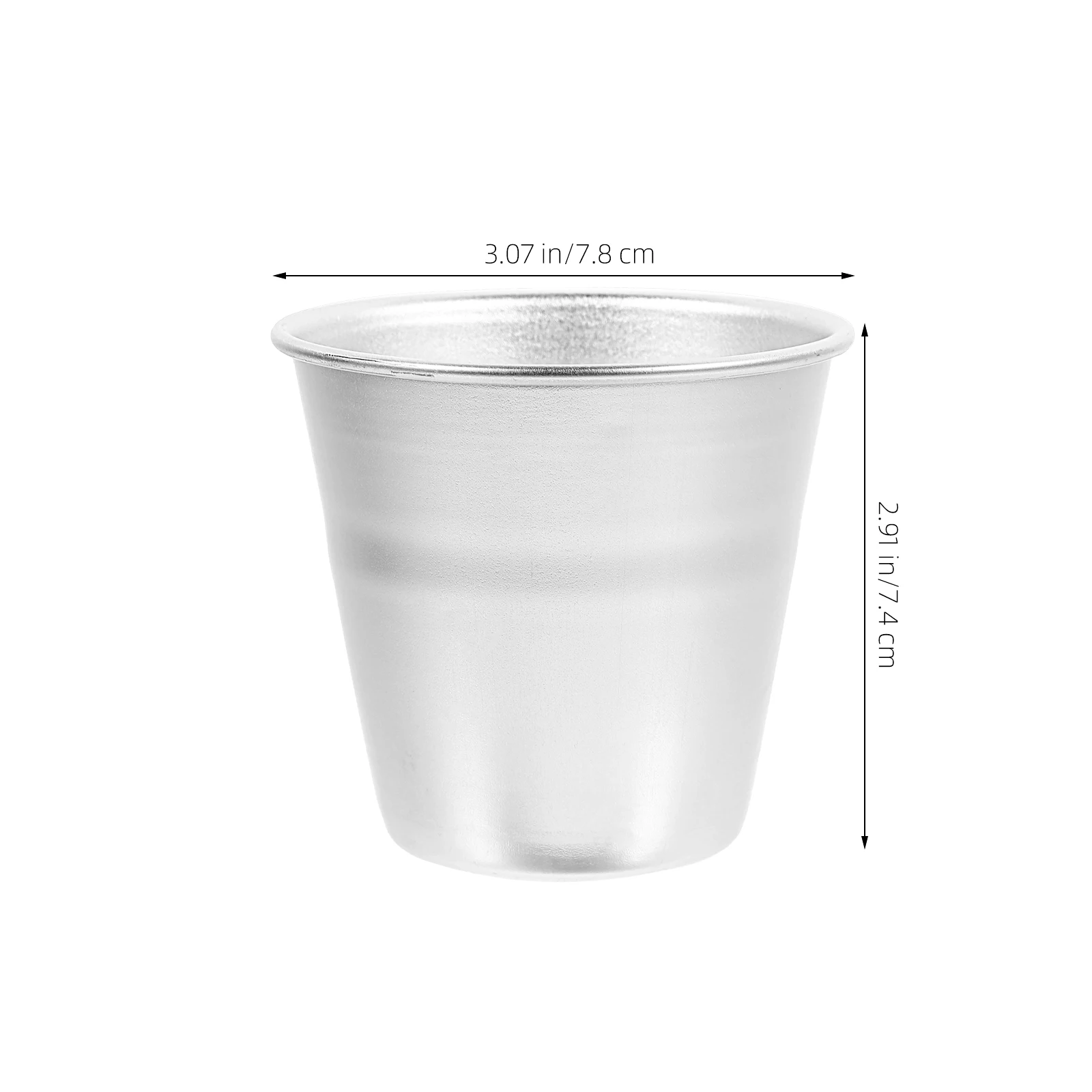 

4Pcs Pudding Mold Baking Cups Aluminum Alloy Cake Pans Mini Desserts Household Use Nonstick Easy Demold Safe Reliable