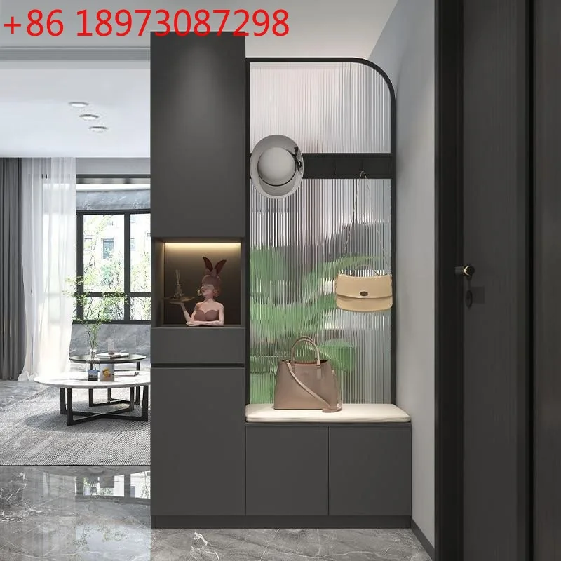 

Home partition screen shoe cabinet integrated living room modern simple door entrance cabinet