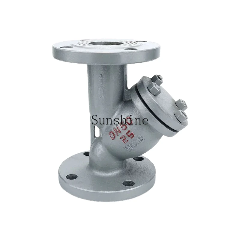 

GL41H-16C Cast steel flange/steam/heat transfer oil Y-type filter DN25 32 40 50 80