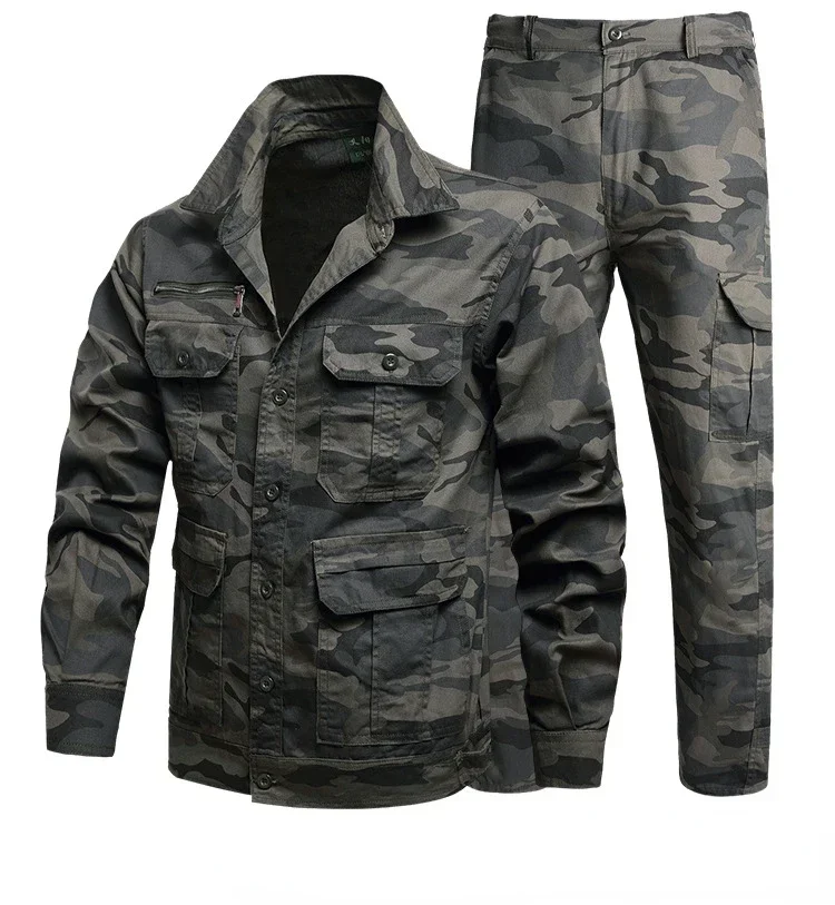 

Work Wear Men Heavy Duty Tactical Softair Hunting Clothes Tactical Suit Husband Uniform Set for Men Workwear