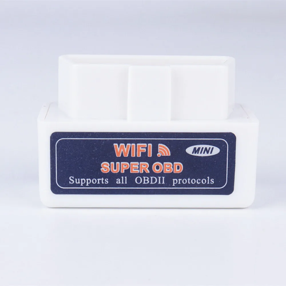 Neuer super mini elm327 wifi obd2 adapter elm327wifi obd2 auto code scanner für ios iphone elm327 wifi v2.0 auto diagnose tool