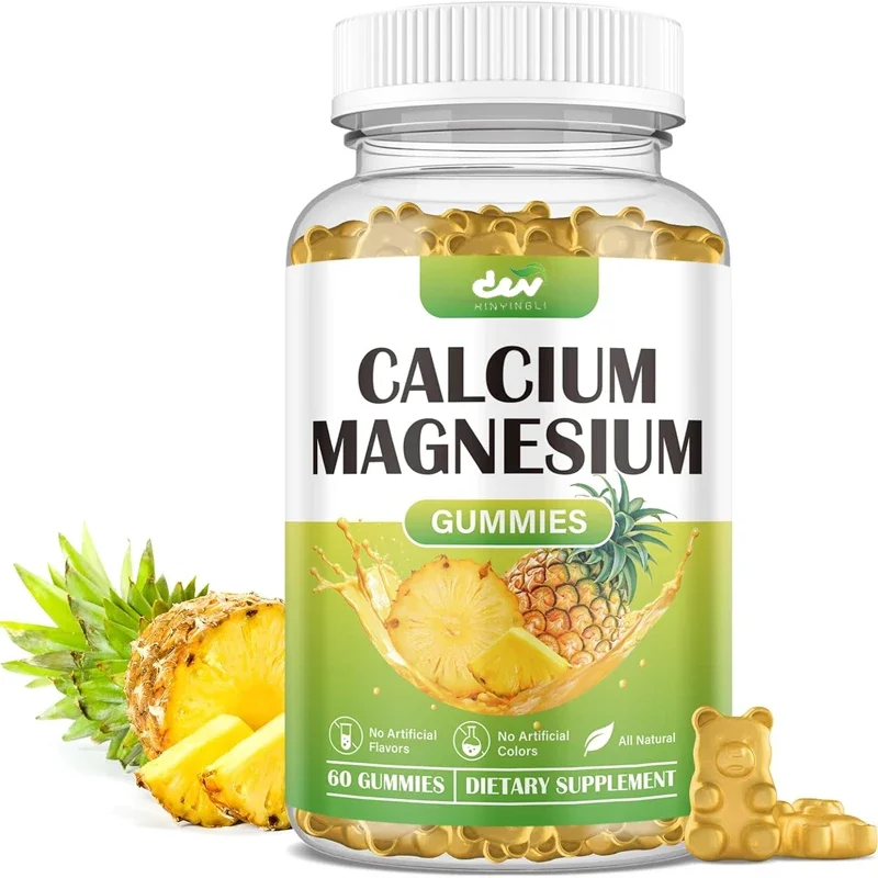 

Calcium magnesium zinc gummies, with a ratio of calcium magnesium to vitamins D3, K2, and B6, contribute to bone strength