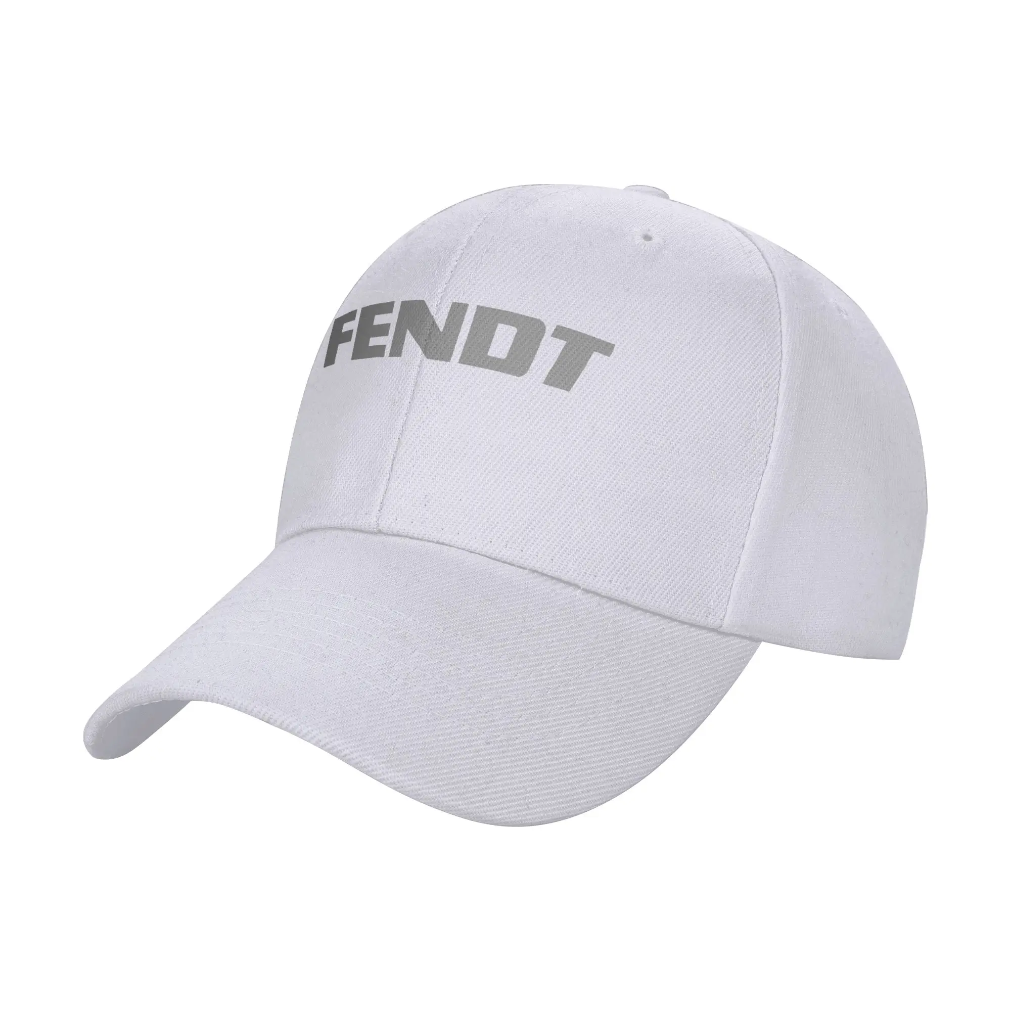 Fendt Logo Curved Brim Baseball Cap Maintains Shape After Long Wear Men's Summer Cap