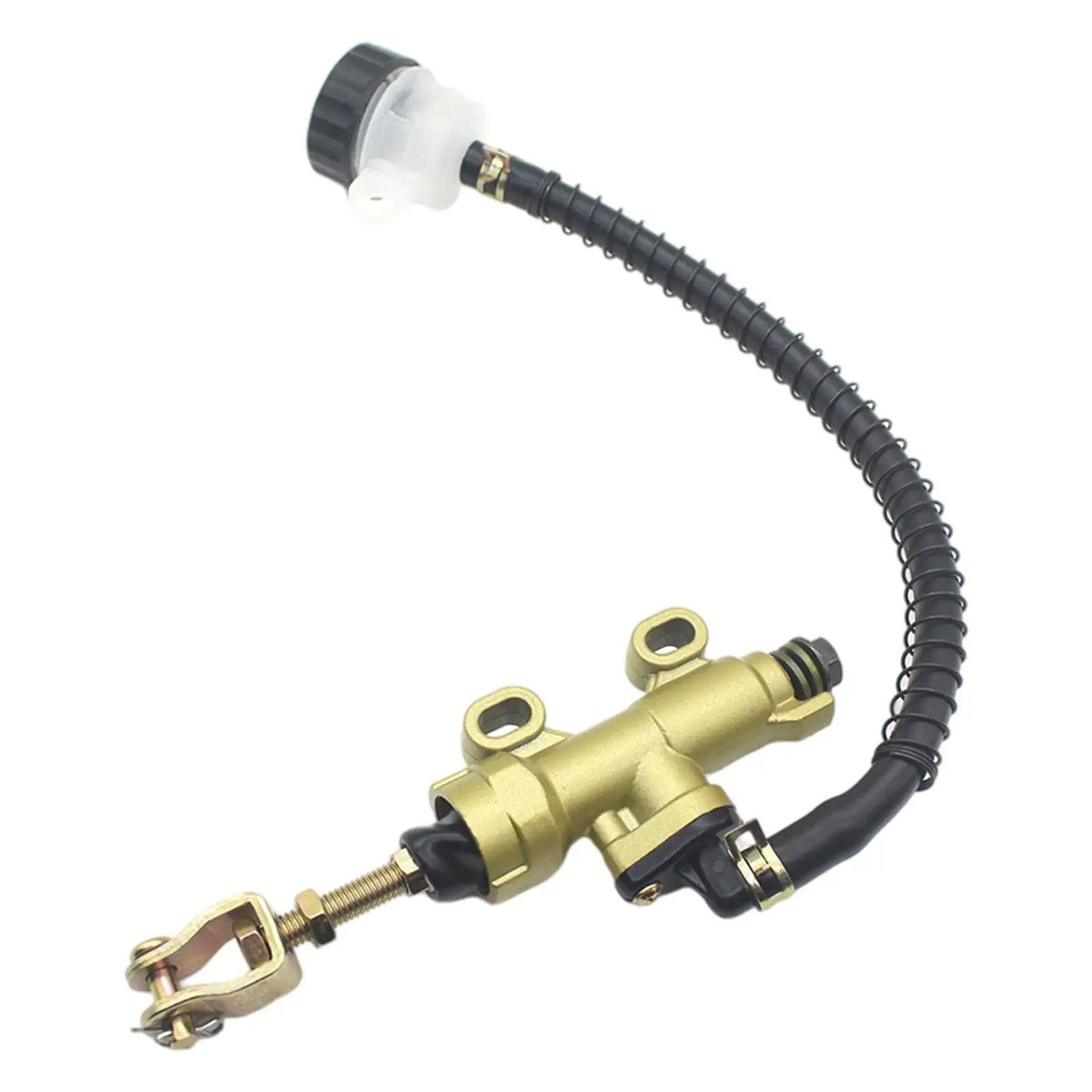 Motorcycle Rear Hydraulic Brake Pump Cylinder Universal Aluminum Master for Honda ATV Off Road