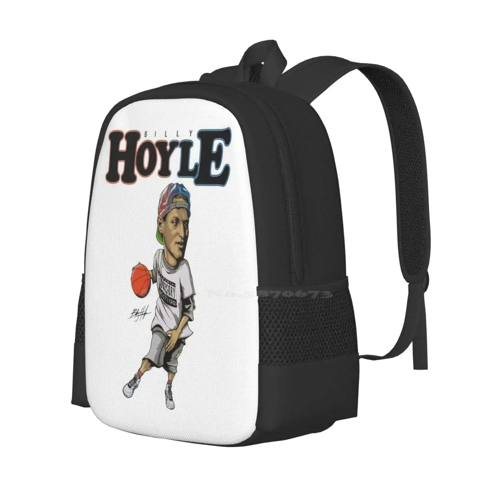 White Men Can't Jump-Billy Hoyle Pattern Design Bagpack School Bags Billy Hoyle White Men King And Duck Cant Jump Venice Beach