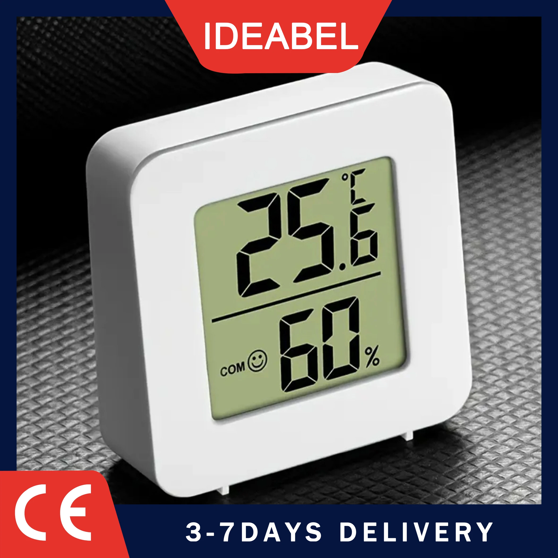 Weather Station Indoor - Alat Pengukur Suhu dan Kelembapan Elektronik