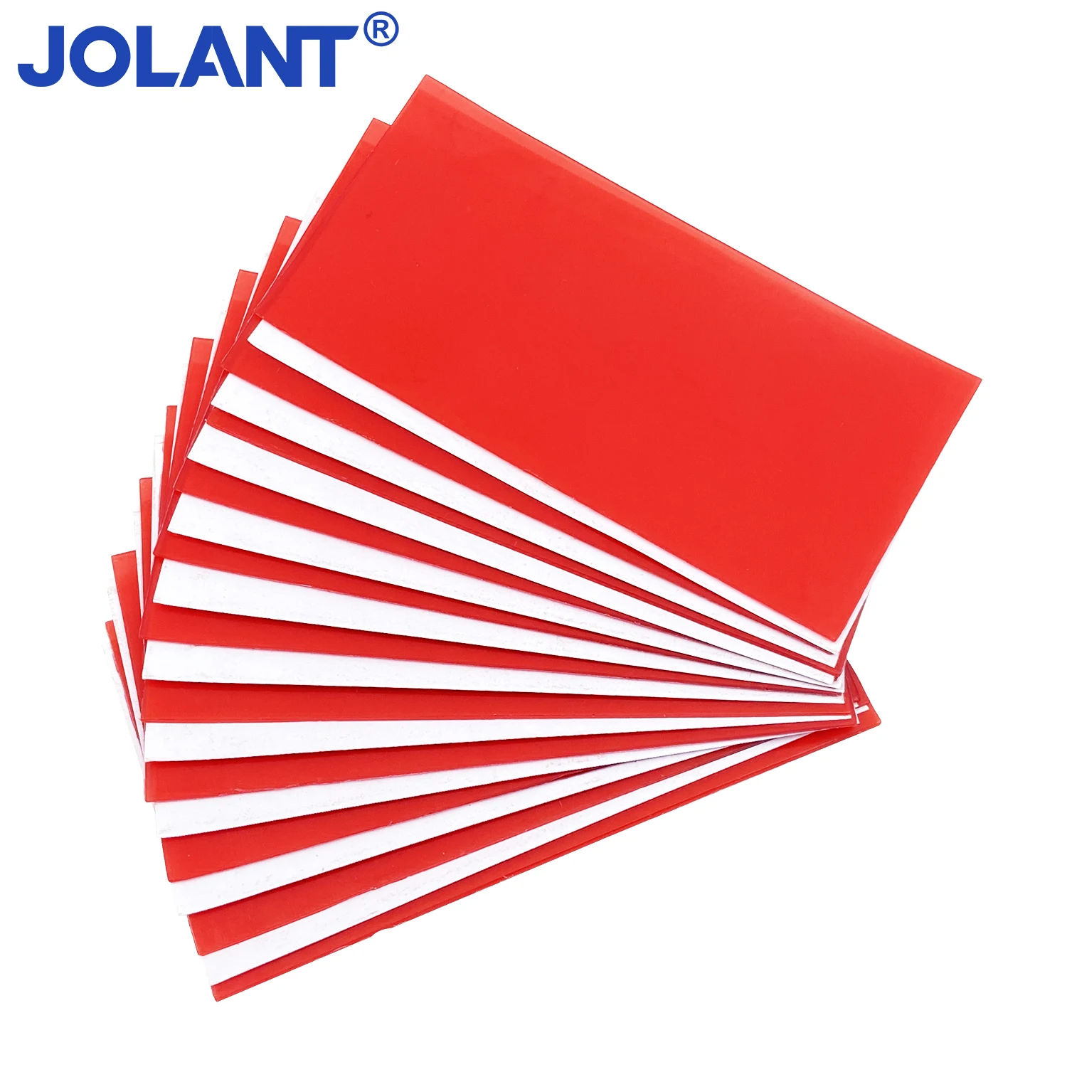 

JOLANT 18 Sheets/Box Dental Modeling Wax Dentistry Lab Base Plate Red Wax Sheets Dentist Auxiliary Material 1.3mm Thickness