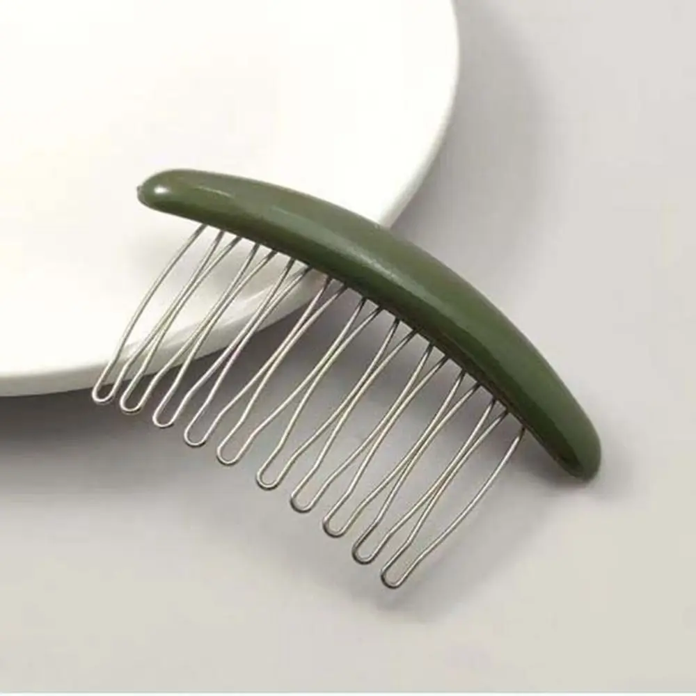 

Hair Comb Hair Comb Hairpin Side Clip Candy Color Hair Clip Hair Comb Clip Barrettes Hair Accessories Broken Hair Clip Children