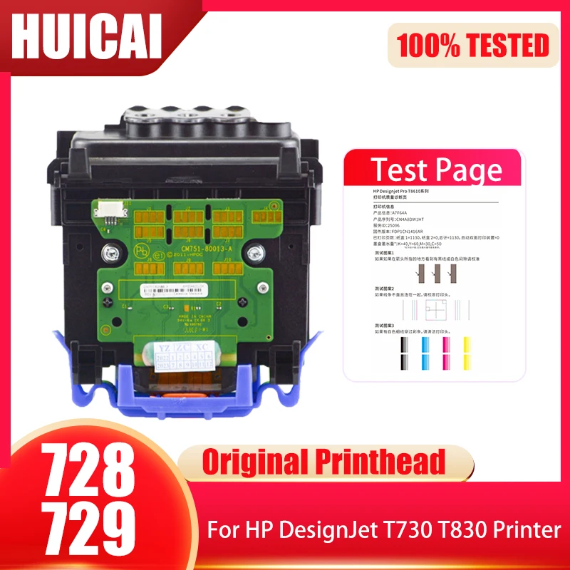 

Original for HP729 728 Printhead 728 729 730F9J81A HP729 Print Head For HP DesignJet T730 T830 Printer Head