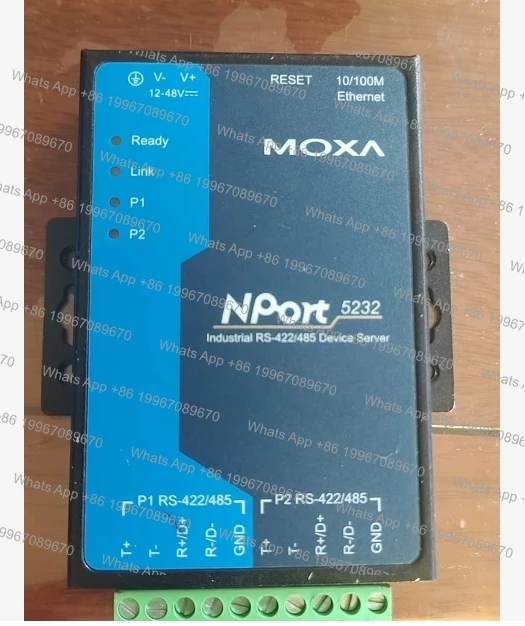 1PCS Original RS-422/485 Serial Port Server NPort 5232