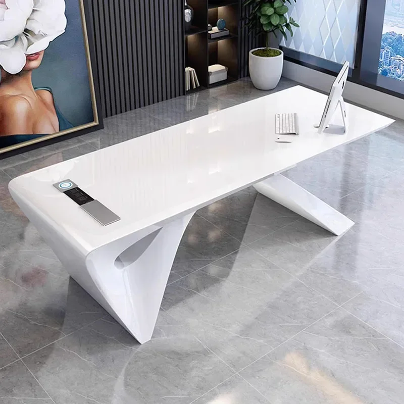 

Стол для мастерской, профессиональная офисная мебель, стоячий стол, рабочие игровые столы, компьютерный минималистичный настольный акриловый стол для чтения