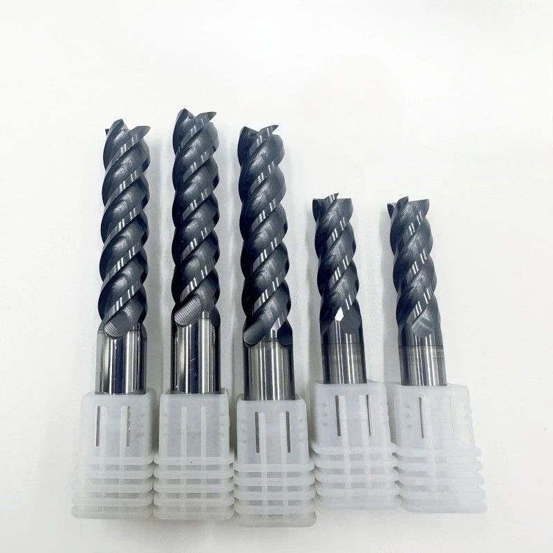 

65-degree Tungsten Steel Milling Cutter High Hardness 4-blade Flat Cutter Alloy Milling Cutter Bar Material 1pcs