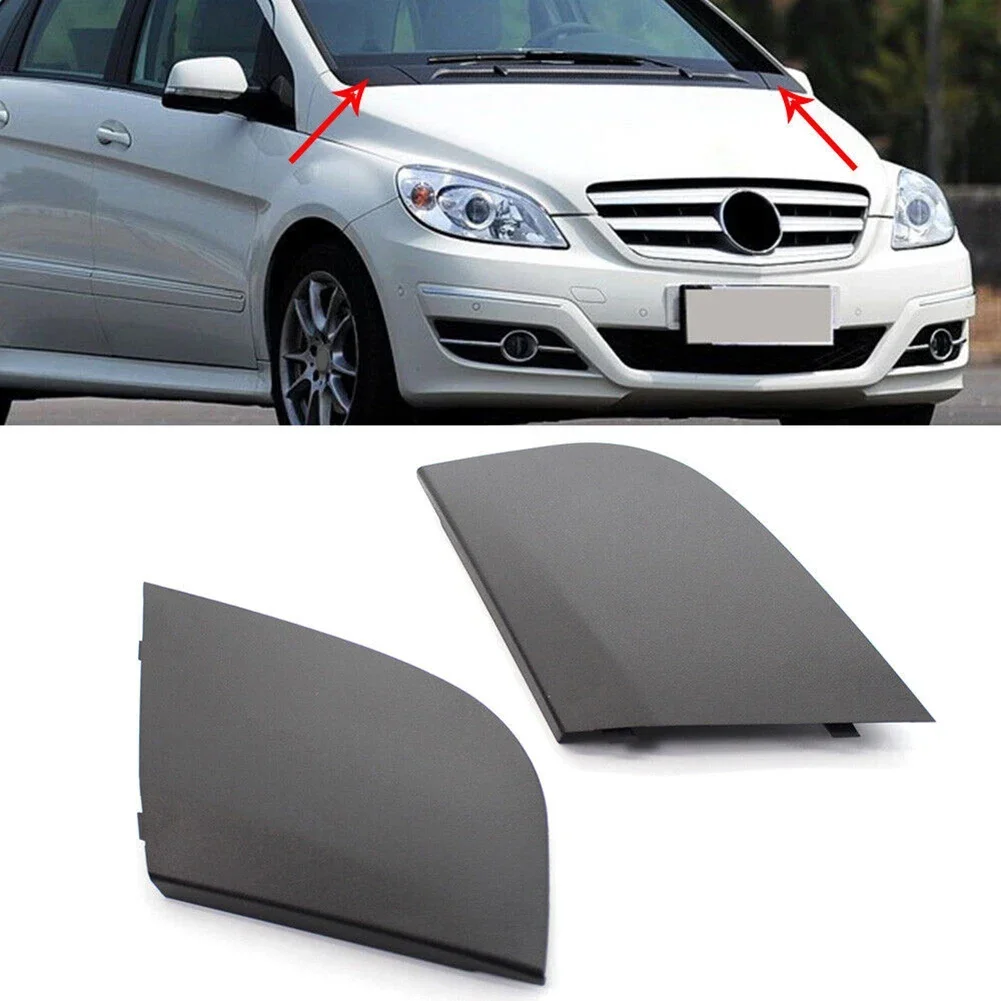 2pcs Front Windshield Water Drain Cover A1698300375 For Benz A CLASS W169 04-12 B CLASS W245 05-11 Front Water Drain Cover