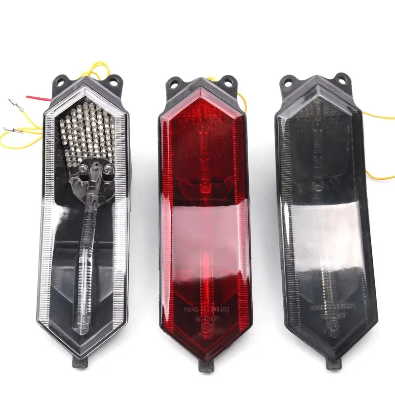 Fit for Yamaha YZF—R1 R1M R6 r1 r1m r6 2019 2020 2021 2022 Motorcycle LED Taillight Rear Brake Turn Signal Integrated Tail Light