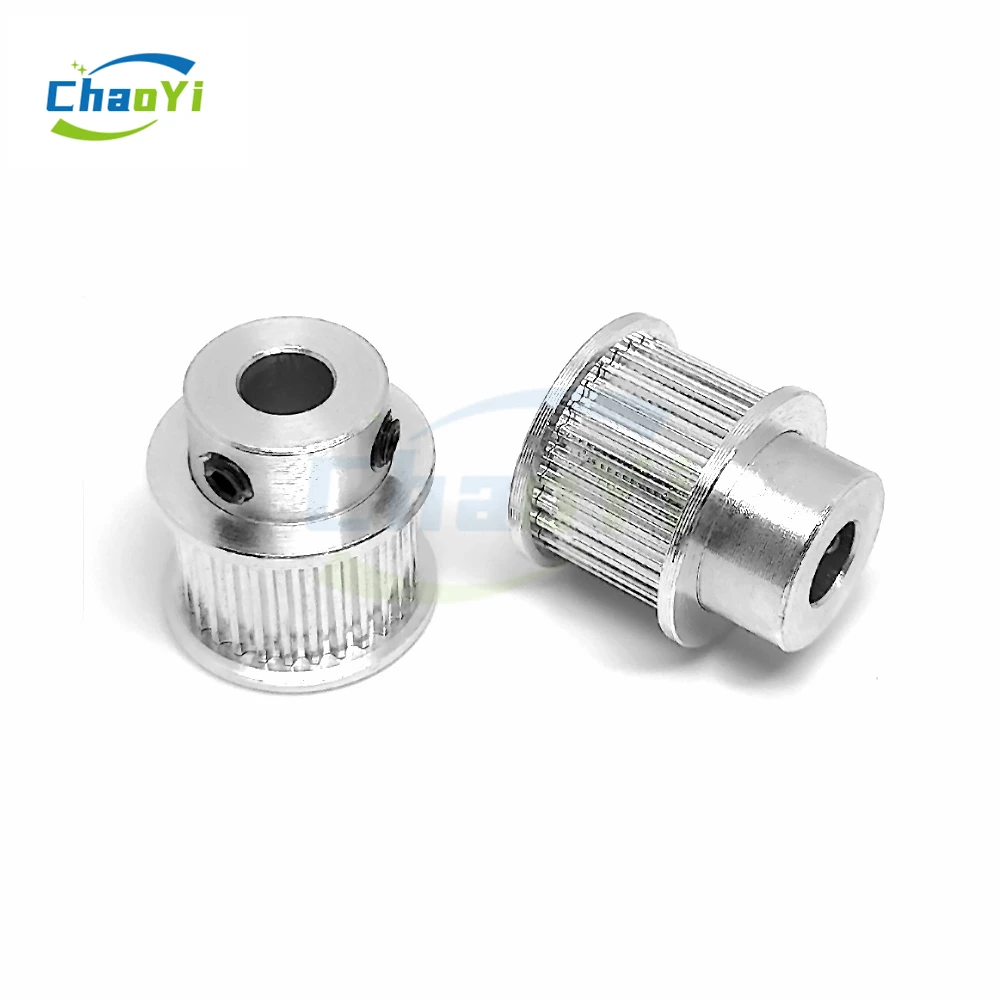 2GT 28 Teeth Timing Pulley Bore 6.35/8mm For Synchronous Wheel Belt Width 6/10mm GT2 3D Printer Small Backlash 28T 28Teeth Gear
