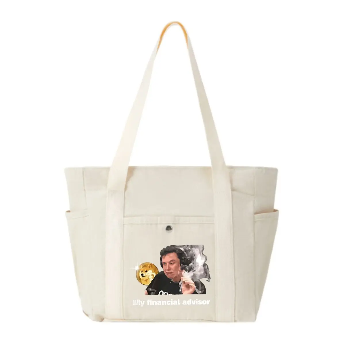 Financial Advisor Meme Autumn and Winter New Fashion Commuter Tote Bag