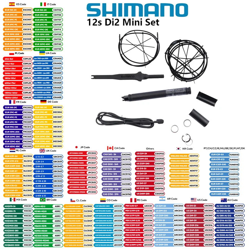 Shimano Di2 Parts 1…