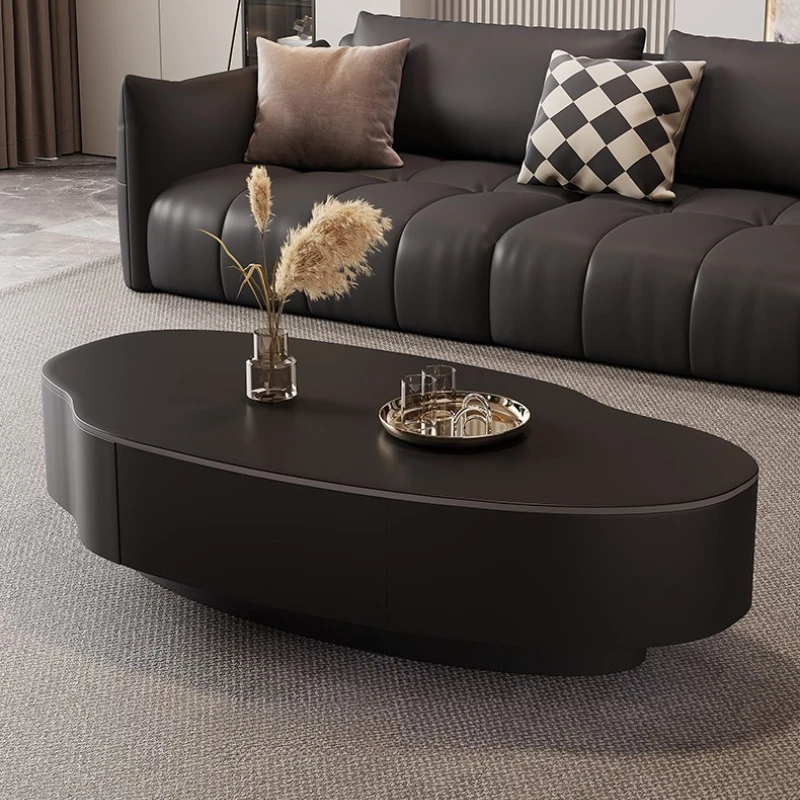 

//Advanced Design Italian Modern Light Luxury Style Alien Coffee Table Combination Center Table Living Room Household Small-size