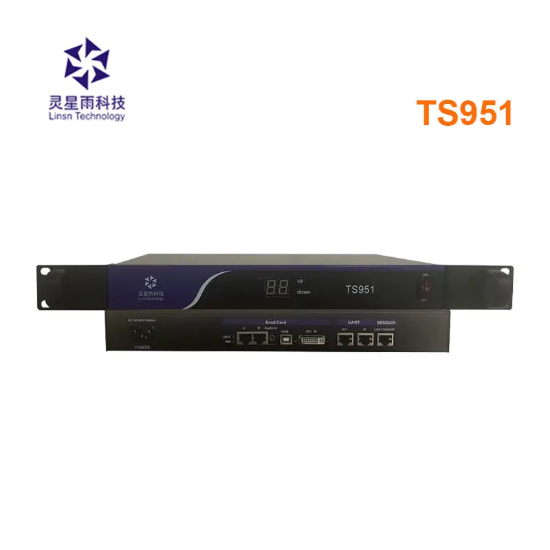 Linsn TS951 controller full color linsn sender box support 1.3 million pixels work with led display