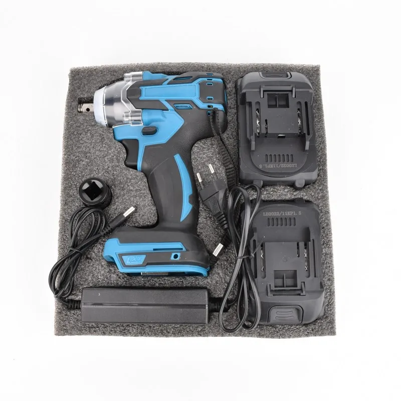 Fennec Best-Selling Battery Operated 220V Durable Industrial Grade Cordless Brushless Impact Wrench With Torque Wrench Features